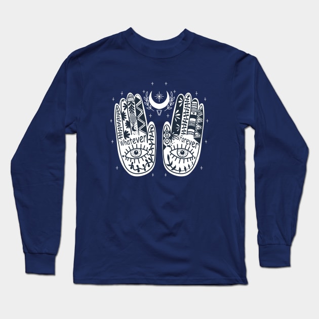 HAND OF FATIMA Long Sleeve T-Shirt by MAYRAREINART